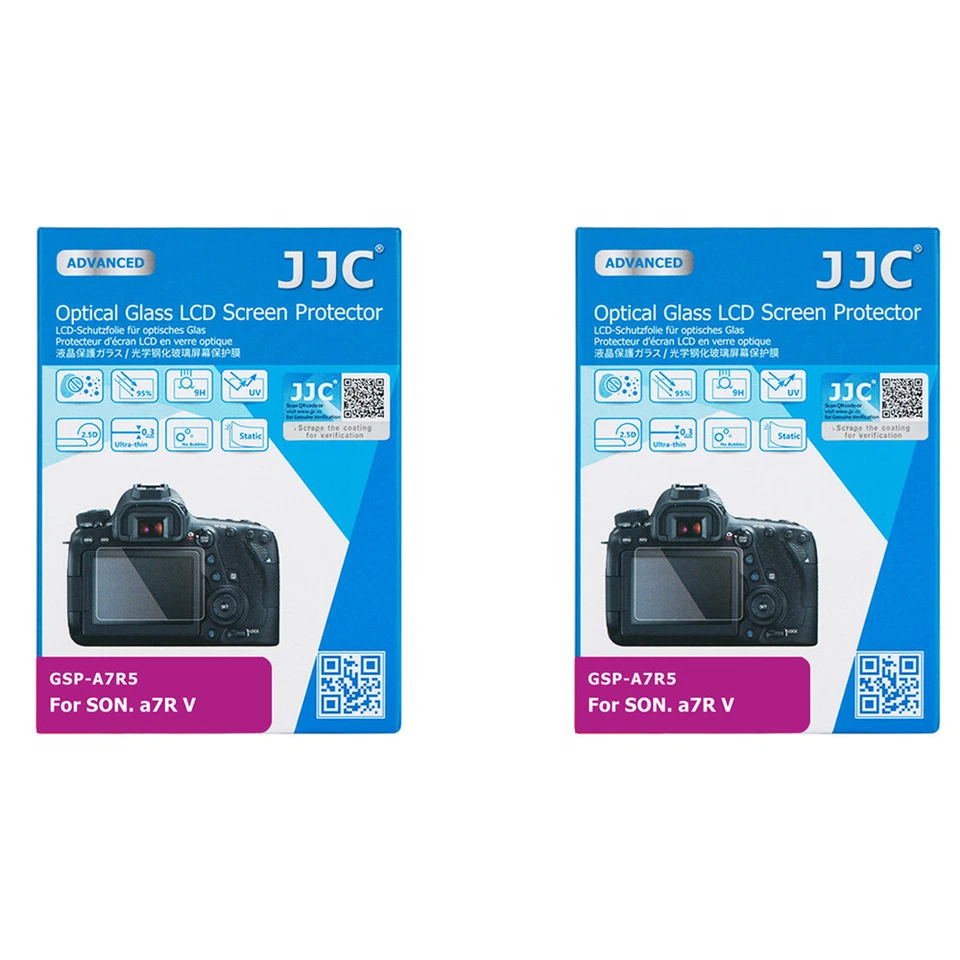 2×Ultra Slim Film Tempered Glass LCD Screen Protector for Sony A7R5 A7R V Mark V - Image 1 of 4