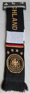 Unisex One Size Fits Most Black Adidas Germany Scarf HP0767 - Picture 1 of 5