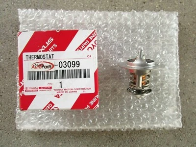 SE ADAPTA A: 81 - 87 TOYOTA PICKUP 2.2L 2.4L MOTOR DIESEL REFRIGERANTE TERMOSTATO FABRICANTE DE EQUIPOS ORIGINALES NUEVO Foto 1 de 3