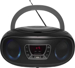 TCL-212 Radio Bluetooth Casa – Stereo Casa Portatile Con Lettore Cd Stereo – Boo - Foto 1 di 12