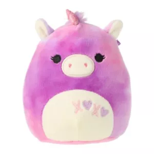 Malvaviscos originales **LOLA el unicornio de San Valentín XOXO 4,5" ** Nuevo con etiqueta - Imagen 1 de 2
