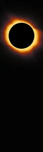 Marcador de eclipse solar animado 3D lenticular - Imagen 1 de 2