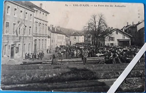 Nr. 14 Cpa du VAL-D'AJOL Foire dite des Andouilles geschrieben 1908 Vosges 88 - Bild 1 von 2