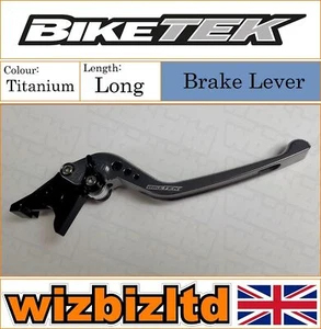 Triumph Sprint GT 1050 2011-2015 [Long Titanium] [Biketek Pro Brake Lever] - Picture 1 of 12
