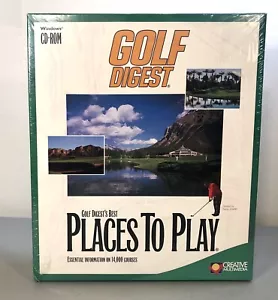 Vintage 1995 Golf Digest Best Places To Play Windows CD ROM - Picture 1 of 4