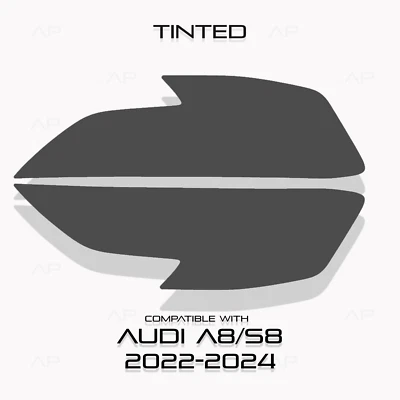 Kit precortado ultra brillante para faros negros humo TPU PPF para Audi A8/S8 2019-2024 Foto 1 de 4