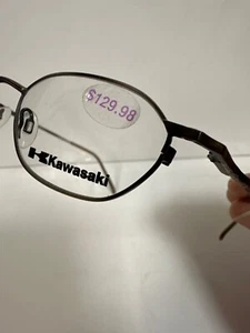 Glasses Frame New with Tags Kawasaki 47-19 135 Blast Off BRN Brown Demo Lens NWT - Picture 1 of 8