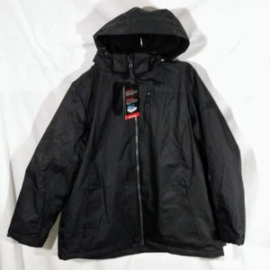 ZeroXposur Lillian Plus Size Plush-lined Jacket-Black-1x-NWT - FREE SHIPPING - Picture 1 of 4