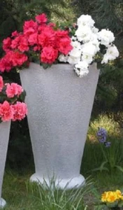 Blumentopf (S104024) Pflanzkorb Pflanzschale Blumenkübel Deko Steinguss 60 cm - Bild 1 von 1