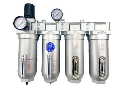 3/4" SUPER DUTY INDUSTRIAL GRADE FILTER REGULATOR COALESCING DESICCANT 2DRY AUTO - Image 1 of 4