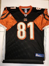 Terrell Owens #81 Cincinnati Bengals NFL Reebok Sz XL Used