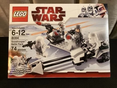 Lego Star Wars Snowtrooper Battle Pack 8084 AT-AT Driver Imperial Officer 2010 - Image 1 of 4