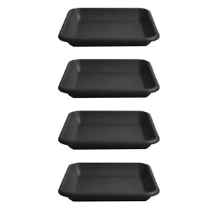 4er Set Pflanztopf Untersetzer Eckig Blumenuntersetzer 24 x 24 cm Blumentopf - Bild 1 von 2