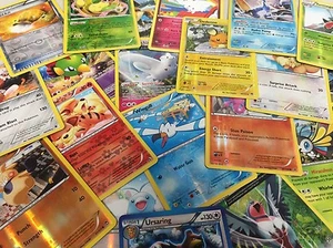 Pokemon TCG TRADING CARDS : 25 HOLO & SHINY POKEMON MIX LOT - Picture 1 of 5
