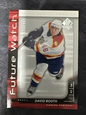 2006-07 SP Authentic Future Watch 240 David Booth Florida Panthers - Image 1 of 3