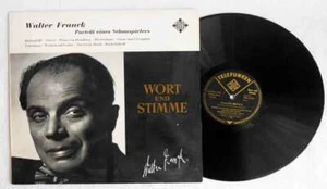 LP Walter Franck: Porträt eines Schauspielers (Telefunken TSC 13 424) D  - Picture 1 of 2