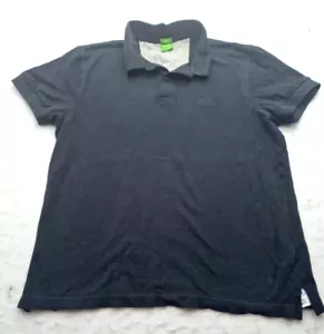 Camisa Polo Hugo Boss C-Firenze/Logo Para Hombre M Calce Moderno Gris Oscuro Manga Corta - Imagen 1 de 11