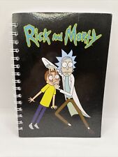 Rick and Morty Adult Swim 2017 A5 Notebook Unused Wire Spine Side Cover