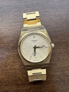 Tissot PRX Powermatic 80 SS 40 SS Full Gold Automatic Watch T137.407.33.021.00 - Picture 1 of 7