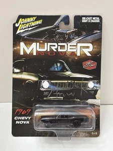 Johnny Lightning SIGNED Chevy Nova MURDER NOVA Shawn Ellington Street Outlaws - Picture 1 of 19