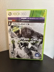Tom Clancy’s Splinter Cell Blacklist Microsoft Xbox 360 GameStop Edition CIB Exc - Picture 1 of 7