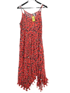 Anthropologie By Isani Women's Maxi Dress S Orange 100% Rayon Maxi - Picture 1 of 5