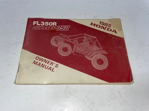 FL350R Odyssey 350 1985 Honda Owner’s Manual - Picture 1 of 5