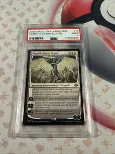 2025 MTG TARKIR: DRAGONSTORM FOIL #11 ELSPETH, STORM SLAYER PSA 9 - Bild 1 von 5