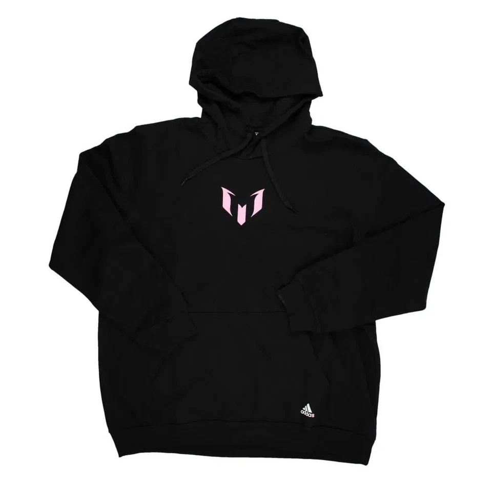 Men's Hoodie Black Inter Miami Messi No.10 2023-2024 Warm Casual Football Jumper - Image 1 of 1