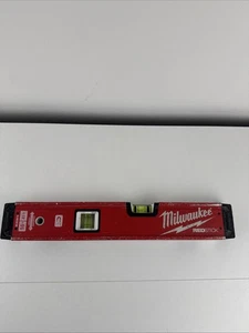 Milwaukee REDSTICK BACKBONE MLBXM16 16” 41cm Magnetic Box Spirit Level L@@k!! - Picture 1 of 9