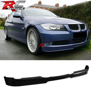 Fit 05-08 BMW E90 3 Series 4Dr AP Style Front Bumper Lip Spoiler Unpainted PU - Picture 1 of 6