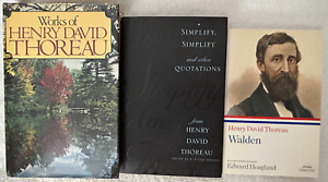 Works of Henry David Thoreau; Simplify,Simplify; Walden by Thoreau