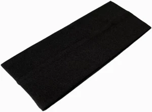 7cm Thick Unisex Black Stretch Head Band Gym Yoga Exercise Leisure UK Seller - Picture 1 of 2