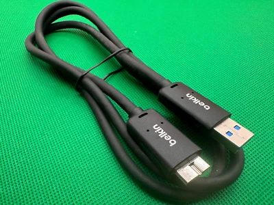 Belkin SuperSpeed USB 3.0 Cable A to Micro-B - USB Type A to Micro-USB B F2CU001 - Image 1 of 3