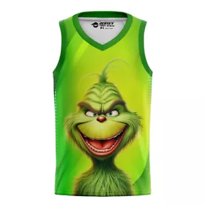 Grinch 3D Happy Smile Performance Tank - Bild 1 von 2