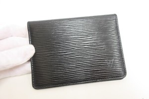 Authentic LOUIS VUITTON  Epi Bifold Pass Card Case Wallet  #21720