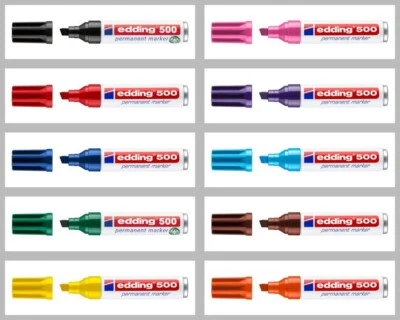 EDDING 500 Permanentmarker | [Farben wählbar, Ersatzspitze] - Bild 1 von 4
