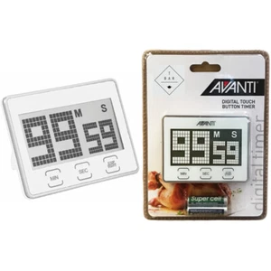 100% Genuine! AVANTI Digital Touch Button Timer White! RRP $26.95! - Picture 1 of 5