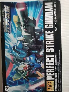 BANDAI HG PERFECT STRIKE GUNDAM MODELO GAT-X105+AQM/E-YM1 NUEVO - Imagen 1 de 5