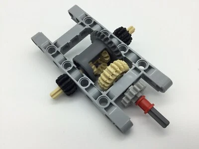 LEGO® Technic Differential + 11x5 Liftarm Rahmen grau / Zahnräder Technik MOC - Bild 1 von 2