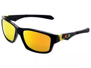 Oakley Jupiter Squared Valentino Rossi Sunglasses OO9135-11 Black/Fire Iridium - Picture 1 of 1