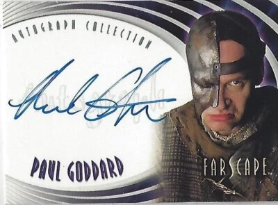 FARSCAPE Season Three, A13 Paul Goddard as Stark, Autograph trading card - Image 1 of 2