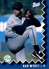 1997 Eugene Emeralds Best #16 Ben Wyatt Little Rock Arkansas AR Baseball Card