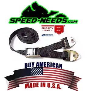FRONT SUSPENSION LIMITER LOWERING STRAP BMW S1000RR S1KRR DRAG STREET ROLL RACE - Foto 1 di 3