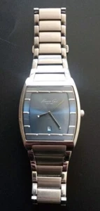 Kenneth Cole Marine Blue KC3895 Mens Classic Stainless Steel Watch Damaged Latch - Picture 1 of 12