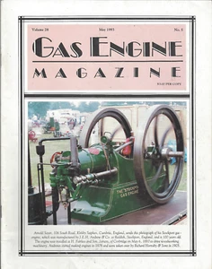 Gas Engine Antique Farm Tractor Magazine May 1993 - Picture 1 of 2
