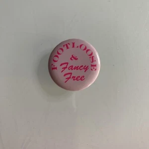 Footloose & Fancy Free Hat Lapel Pin Back - Picture 1 of 2