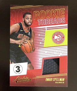 2018-19 Panini Absolute Memorabilia Omari Spellman Rookie Threads número 52/75 - Imagen 1 de 2