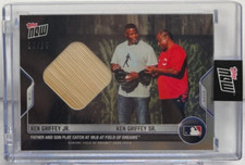 Ken Griffey Jr/Sr 2022 Topps Now MLB Field of Dreams Game Corn Stalk #'d 23/99