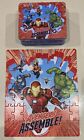 MARVEL AVENGERS ASSEMBLE 48 piece Jigsaw Puzzle In Lunchbox Perfect Condition